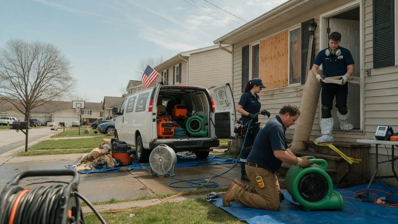 Water Damage Restoration in Nadeau, MI near me